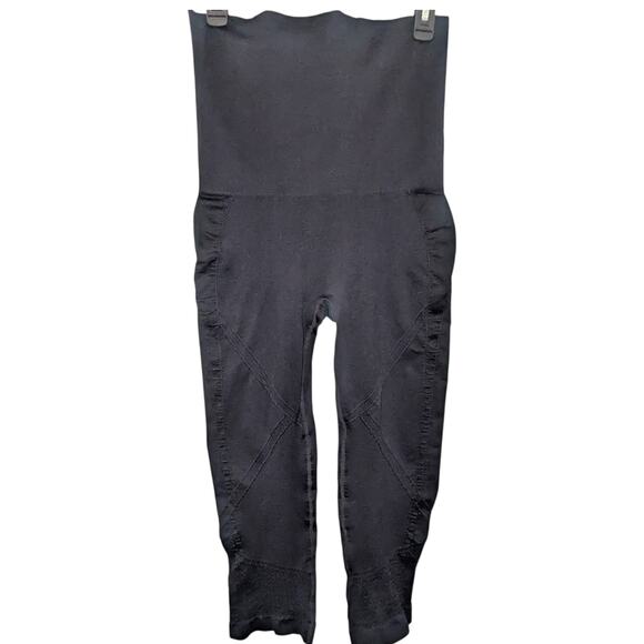 Belly Bandit Mother Tucker Compression Capri leggings black sz L - Picture 1 of 4